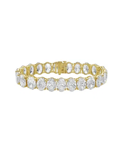DIANA M LAB GROWN DIAMONDS DIANA M. 14K 46.00 CT. TW. LAB-GROWN DIAMOND TENNIS BRACELET