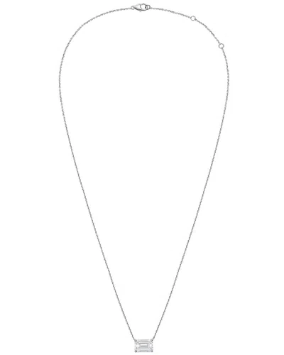 DIANA M LAB GROWN DIAMONDS DIANA M. 14K 5.00 CT. TW. LAB-GROWN DIAMOND PENDANT NECKLACE
