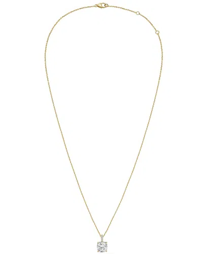 DIANA M LAB GROWN DIAMONDS DIANA M. 14K 5.20 CT. TW. LAB-GROWN DIAMOND PENDANT NECKLACE