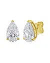 Diana M Lab Grown Diamonds Diana M. 14k 10.00 Ct. Tw. Lab-grown Diamond Earrings