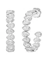 Diana M Lab Grown Diamonds Diana M. 14k 6.00 Ct. Tw. Lab-grown Diamond Hoop Earrings