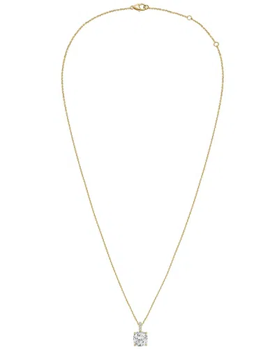 DIANA M LAB GROWN DIAMONDS DIANA M. 14K 6.00 CT. TW. LAB-GROWN DIAMOND PENDANT NECKLACE