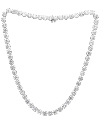 DIANA M LAB GROWN DIAMONDS DIANA M. 14K 60.00 CT. TW. LAB-GROWN DIAMOND TENNIS NECKLACE