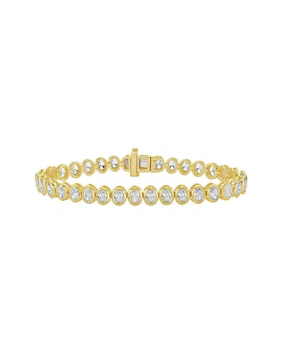 DIANA M LAB GROWN DIAMONDS DIANA M. 14K 6.15 CT. TW. LAB-GROWN DIAMOND TENNIS BRACELET