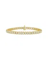Diana M Lab Grown Diamonds Diana M. 14k 6.50 Ct. Tw. Lab-grown Diamond Tennis Bracelet