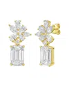 Diana M Lab Grown Diamonds Diana M. 14k 12.00 Ct. Tw. Lab-grown Diamond Earrings In Gold
