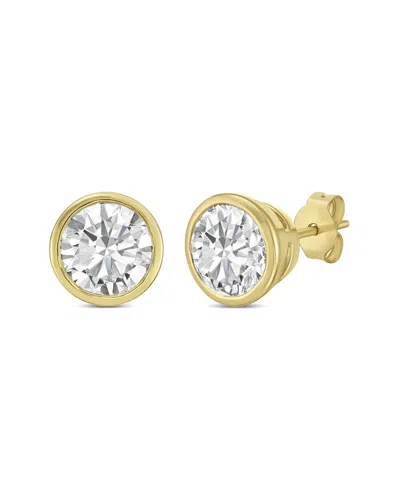 Diana M Lab Grown Diamonds Diana M. 14k 8.00 Ct. Tw. Lab-grown Diamond Stud Earrings In Neutral