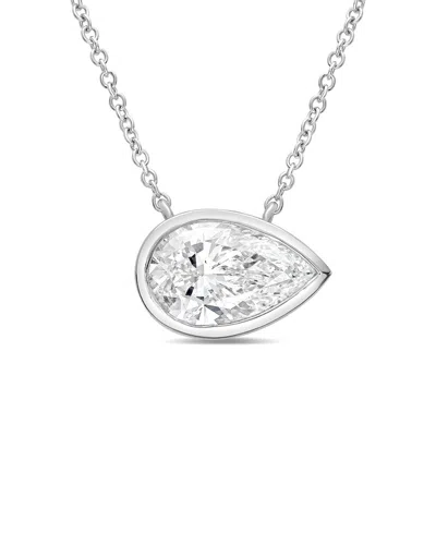 Diana M Lab Grown Diamonds Diana M. 14k 9.00 Ct. Tw. Lab-grown Diamond Pendant Necklace In Purple