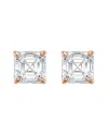 Diana M Lab Grown Diamonds Diana M. 14k Rose Gold 12.00 Ct. Tw. Lab-grown Diamond Earrings