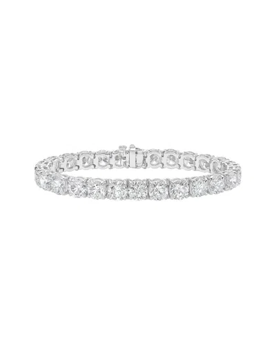 DIANA M LAB GROWN DIAMONDS DIANA M. 18K 28.35 CT. TW. LAB-GROWN DIAMOND TENNIS BRACELET