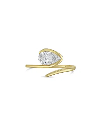 Diana M Lab Grown Diamonds Diana M. 18k 5.00 Ct. Tw. Solitaire Ring In Gold