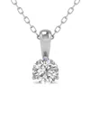 Diana M Lab Grown Diamonds Diana M. Fine Jewelry 14k 1.00 Ct. Tw. Lab Grown Diamond Solitaire Pendant