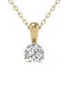 DIANA M LAB GROWN DIAMONDS DIANA M. FINE JEWELRY 14K 1.00 CT. TW. LAB GROWN DIAMOND SOLITAIRE PENDANT