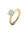 DIANA M LAB GROWN DIAMONDS DIANA M. FINE JEWELRY 14K 1.00 CT. TW. LAB GROWN DIAMOND SOLITAIRE RING