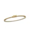 Diana M Lab Grown Diamonds Diana M. Fine Jewelry 14k 1.00 Ct. Tw. Lab Grown Diamond Tennis Bracelet
