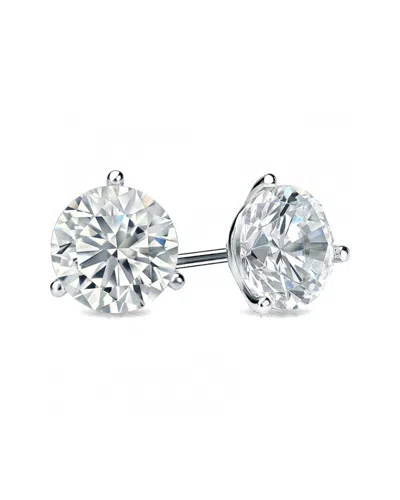 Diana M Lab Grown Diamonds Diana M. Fine Jewelry 14k 10.00 Ct. Tw. Lab-grown Diamond Studs In Orange