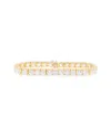 Diana M Lab Grown Diamonds Diana M. Fine Jewelry 14k 10.00 Ct. Tw. Lab Grown Diamond Tennis Bracelet