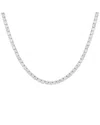 Diana M Lab Grown Diamonds Diana M. Fine Jewelry 14k 10.00 Ct. Tw. Lab Grown Diamond Tennis Necklace