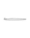 Diana M Lab Grown Diamonds Diana M. Fine Jewelry 14k 1.30 Ct. Tw. Lab-grown Diamond Bangle Bracelet