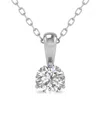 Diana M Lab Grown Diamonds Diana M. Fine Jewelry 14k 1.50 Ct. Tw. Lab Grown Diamond Solitaire Pendant