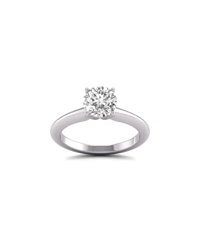 Diana M Lab Grown Diamonds Diana M. Fine Jewelry 14k 1.50 Ct. Tw. Lab Grown Diamond Solitaire Ring In Metallic