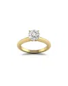 DIANA M LAB GROWN DIAMONDS DIANA M. FINE JEWELRY 14K 1.50 CT. TW. LAB GROWN DIAMOND SOLITAIRE RING