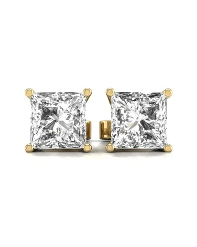 Diana M Lab Grown Diamonds Diana M. Fine Jewelry 14k 1.50 Ct. Tw. Lab Grown Diamond Studs In Gold