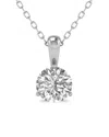 Diana M Lab Grown Diamonds Diana M. Fine Jewelry 14k 2.00 Ct. Tw. Lab Grown Diamond Solitaire Pendant