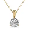 Diana M Lab Grown Diamonds Diana M. Fine Jewelry 14k 2.00 Ct. Tw. Lab Grown Diamond Solitaire Pendant