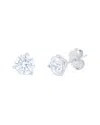 Diana M Lab Grown Diamonds Diana M. Fine Jewelry 14k 2.00 Ct. Tw. Lab Grown Diamond Studs