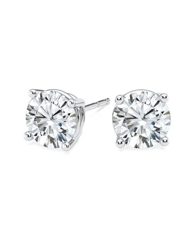 Diana M Lab Grown Diamonds Diana M. Fine Jewelry 14k 2.00 Ct. Tw. Lab Grown Diamond Studs In White