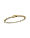 Diana M Lab Grown Diamonds Diana M. Fine Jewelry 14k 2.00 Ct. Tw. Lab Grown Diamond Tennis Bracelet