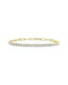 Diana M Lab Grown Diamonds Diana M. Fine Jewelry 14k 2.51 Ct. Tw. Lab-grown Diamond Tennis Bracelet