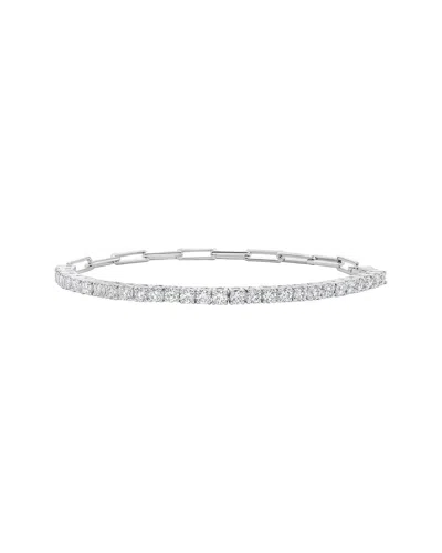 Diana M Lab Grown Diamonds Diana M. Fine Jewelry 14k 2.52 Ct. Tw. Lab-grown Diamond Tennis Bracelet In White