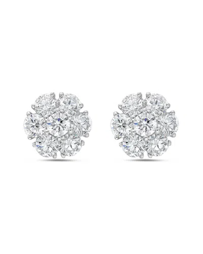 Diana M Lab Grown Diamonds Diana M. Fine Jewelry 14k 2.63 Ct. Tw. Lab-grown Diamond Studs In White