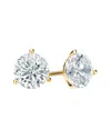 Diana M Lab Grown Diamonds Diana M. Fine Jewelry 14k 3.00 Ct. Tw. Lab Grown Diamond Studs