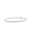 DIANA M LAB GROWN DIAMONDS DIANA M. FINE JEWELRY 14K 3.00 CT. TW. LAB GROWN DIAMOND TENNIS BRACELET