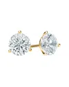 Diana M Lab Grown Diamonds Diana M. Fine Jewelry 14k 3.00 Ct. Tw. Lab Grown Diamond Studs