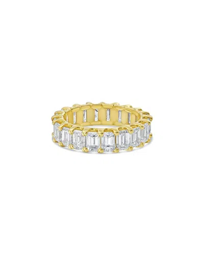 Diana M Lab Grown Diamonds Diana M. Fine Jewelry 14k 5.25 Ct. Tw. Lab-grown Diamond Eternity Ring In Gold