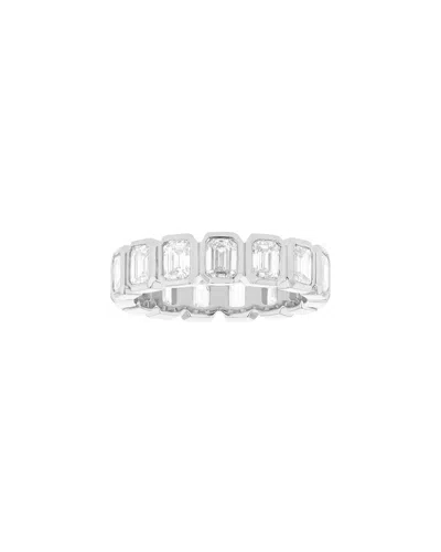 Diana M Lab Grown Diamonds Diana M. Fine Jewelry 14k 6.00 Ct. Tw. Lab-grown Diamond Ring In Black