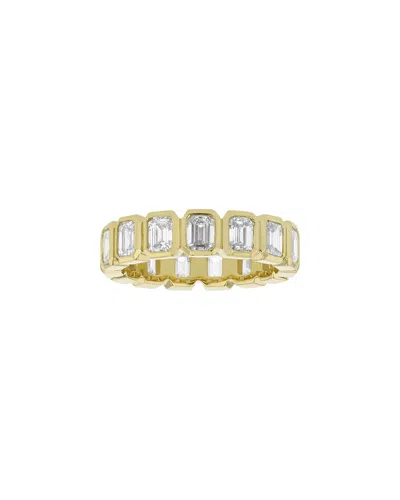 Diana M Lab Grown Diamonds Diana M. Fine Jewelry 14k 6.00 Ct. Tw. Lab-grown Diamond Ring In Gold