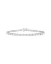 Diana M Lab Grown Diamonds Diana M. Fine Jewelry 14k 6.69 Ct. Tw. Lab-grown Diamond Tennis Bracelet