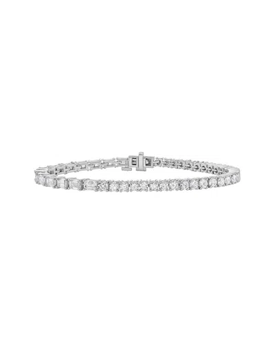 DIANA M LAB GROWN DIAMONDS DIANA M. FINE JEWELRY 14K 6.73 CT. TW. LAB-GROWN DIAMOND TENNIS BRACELET