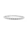 Diana M Lab Grown Diamonds Diana M. Fine Jewelry 14k 7.00 Ct. Tw. Lab Grown Diamond Tennis Bracelet