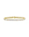 Diana M Lab Grown Diamonds Diana M. Fine Jewelry 14k 8.00 Ct. Tw. Lab Grown Diamond Tennis Bracelet