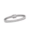 Diana M Lab Grown Diamonds Diana M. Fine Jewelry 14k 9.00 Ct. Tw. Lab Grown Diamond Tennis Bracelet