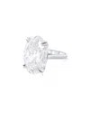 Diana M Lab Grown Diamonds Diana M. Fine Jewelry 18k 10.00 Ct. Tw. Lab-grown Diamond Ring