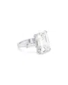 Diana M Lab Grown Diamonds Diana M. Fine Jewelry 18k 10.50 Ct. Tw. Lab-grown Diamond Ring