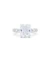 Diana M Lab Grown Diamonds Diana M. Fine Jewelry 18k 11.00 Ct. Tw. Lab-grown Diamond Ring