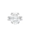 Diana M Lab Grown Diamonds Diana M. Fine Jewelry 18k 7.25 Ct. Tw. Lab-grown Diamond Ring